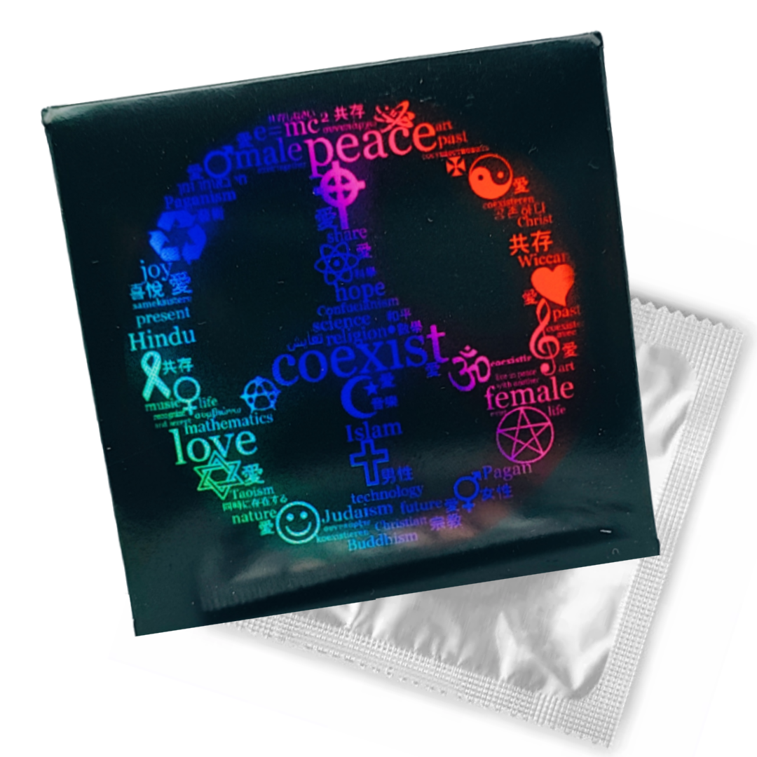 COEXIST _PEACE AND LOVE
